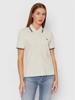 Weekend Max Mara Γυναίκες Μπλούζες Polo Polo Manco 59510327 Μπεζ Regular Fit