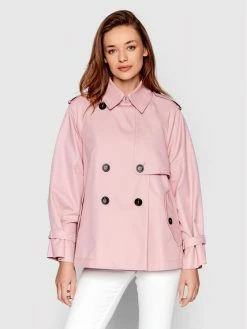 Weekend Max Mara Γυναίκες Μεταβατικά Μπουφάν Μπουφάν μεταβατικό Falange 50211127 Ροζ Relaxed Fit