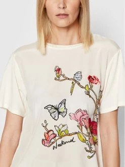 Weekend Max Mara Γυναίκες T-shirts T-Shirt Cellula 59410427600 Μπεζ Regular Fit -Max Mara Εκπτώσεις unnamed file 1825