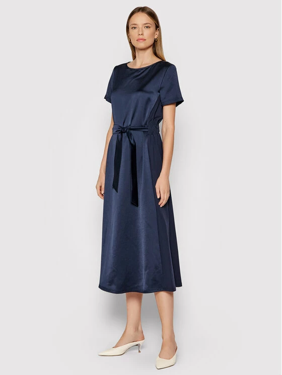 Weekend Max Mara Γυναίκες Κοκτέιλ Φορέματα Φόρεμα κοκτέιλ Giro 56260719 Σκούρο μπλε Regular Fit 1 Weekend Max Mara Γυναίκες Κοκτέιλ Φορέματα Φόρεμα κοκτέιλ Giro 56260719 Σκούρο μπλε Regular Fit