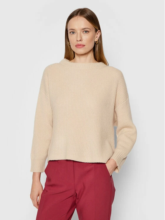 Weekend Max Mara Γυναίκες Πουλόβερ Lotus 53660719 Μπεζ Relaxed Fit 1 Weekend Max Mara Γυναίκες Πουλόβερ Lotus 53660719 Μπεζ Relaxed Fit