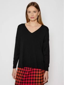 Weekend Max Mara Γυναίκες Πουλόβερ Tonico 53660419 Μαύρο Regular Fit