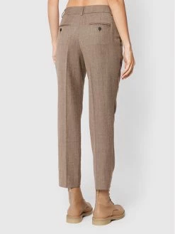 Weekend Max Mara Γυναίκες Υφασμάτινα Παντελόνια Παντελόνι υφασμάτινο Bussola 51360523 Μπεζ Regular Fit -Max Mara Εκπτώσεις unnamed file 196