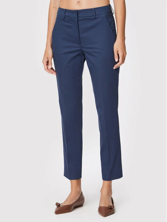 Weekend Max Mara Γυναίκες Παντελόνια Chinos Παντελόνι Chino Lato 51360529 Σκούρο μπλε Slim Fit 1 Weekend Max Mara Γυναίκες Παντελόνια Chinos Παντελόνι Chino Lato 51360529 Σκούρο μπλε Slim Fit