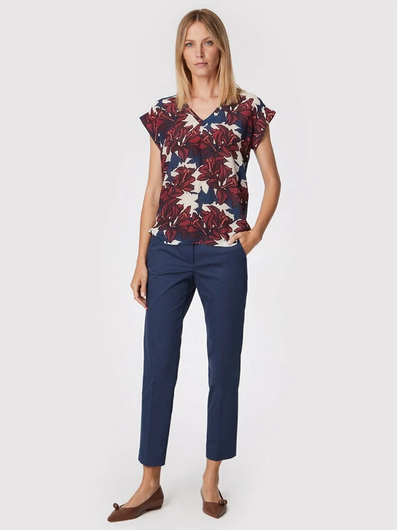 Weekend Max Mara Γυναίκες Παντελόνια Chinos Παντελόνι Chino Lato 51360529 Σκούρο μπλε Slim Fit 2 Weekend Max Mara Γυναίκες Παντελόνια Chinos Παντελόνι Chino Lato 51360529 Σκούρο μπλε Slim Fit - Image 2