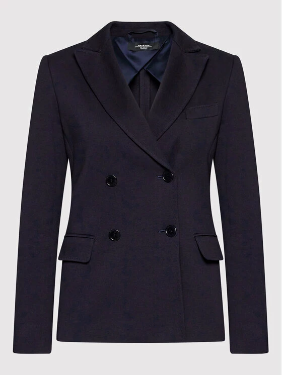 Weekend Max Mara Γυναίκες Σακάκια & Μπλέιζερ Μπλέιζερ Norcia 59160229 Σκούρο μπλε Regular Fit 5 Weekend Max Mara Γυναίκες Σακάκια & Μπλέιζερ Μπλέιζερ Norcia 59160229 Σκούρο μπλε Regular Fit - Image 5