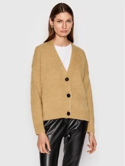 Weekend Max Mara Γυναίκες Ζακέτες Ζακέτα Magno 53460423 Μπεζ Regular Fit