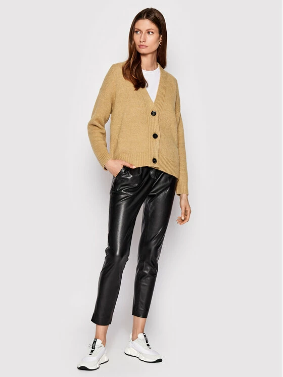Weekend Max Mara Γυναίκες Ζακέτες Ζακέτα Magno 53460423 Μπεζ Regular Fit 2 Weekend Max Mara Γυναίκες Ζακέτες Ζακέτα Magno 53460423 Μπεζ Regular Fit - Image 2