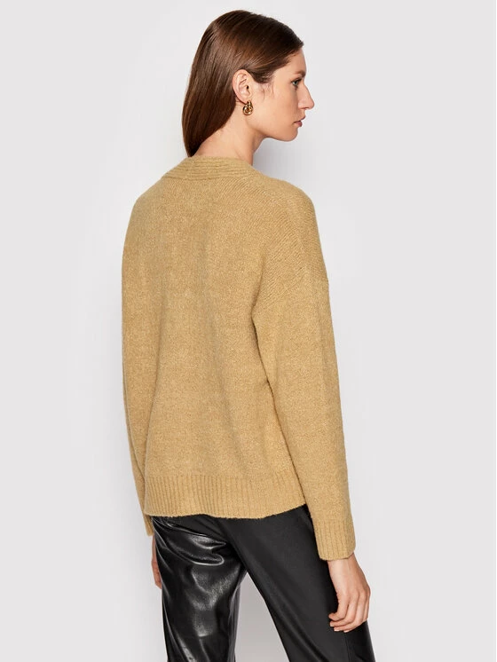 Weekend Max Mara Γυναίκες Ζακέτες Ζακέτα Magno 53460423 Μπεζ Regular Fit 3 Weekend Max Mara Γυναίκες Ζακέτες Ζακέτα Magno 53460423 Μπεζ Regular Fit - Image 3