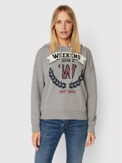 Weekend Max Mara Γυναίκες Μπλούζες Μπλούζα Rabat 59260229 Γκρι Regular Fit