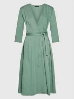 Weekend Max Mara Γυναίκες Καθημερινά Φορέματα Φόρεμα καθημερινό Doria 56260829 Πράσινο Regular Fit -Max Mara Εκπτώσεις unnamed file 376