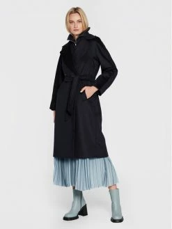 Weekend Max Mara Γυναίκες Μεταβατικά Παλτά Μάλλινο παλτό Resina 50160123 Σκούρο μπλε Regular Fit