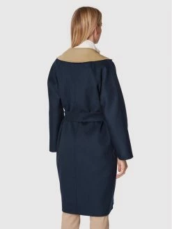 Weekend Max Mara Γυναίκες Μεταβατικά Παλτά Μάλλινο παλτό Rail 50160429 Έγχρωμο Relaxed Fit -Max Mara Εκπτώσεις unnamed file 450