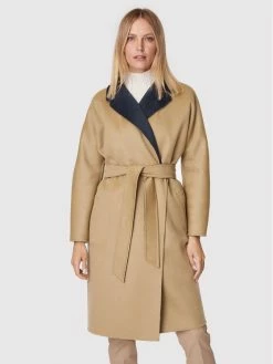 Weekend Max Mara Γυναίκες Μεταβατικά Παλτά Μάλλινο παλτό Rail 50160429 Έγχρωμο Relaxed Fit -Max Mara Εκπτώσεις unnamed file 452