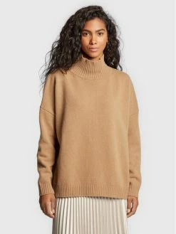 Weekend Max Mara Γυναίκες Ζιβάγκο Benito 53661023 Καφέ Relaxed Fit