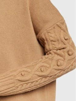 Weekend Max Mara Γυναίκες Πλεκτά Φορέματα Φόρεμα υφασμάτινο Ricard 53260123 Καφέ Relaxed Fit -Max Mara Εκπτώσεις unnamed file 473