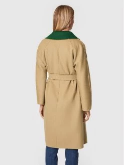 Weekend Max Mara Γυναίκες Μεταβατικά Παλτά Μάλλινο παλτό Rail 50160429 Έγχρωμο Relaxed Fit -Max Mara Εκπτώσεις unnamed file 485