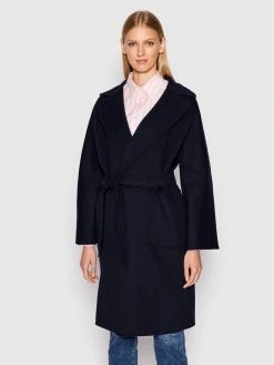 Weekend Max Mara Γυναίκες Μεταβατικά Παλτά Παλτό μεταβατικό Rovo 50160329 Σκούρο μπλε Regular Fit