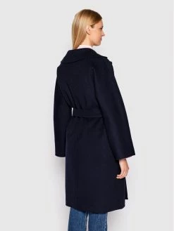 Weekend Max Mara Γυναίκες Μεταβατικά Παλτά Παλτό μεταβατικό Rovo 50160329 Σκούρο μπλε Regular Fit -Max Mara Εκπτώσεις unnamed file 494