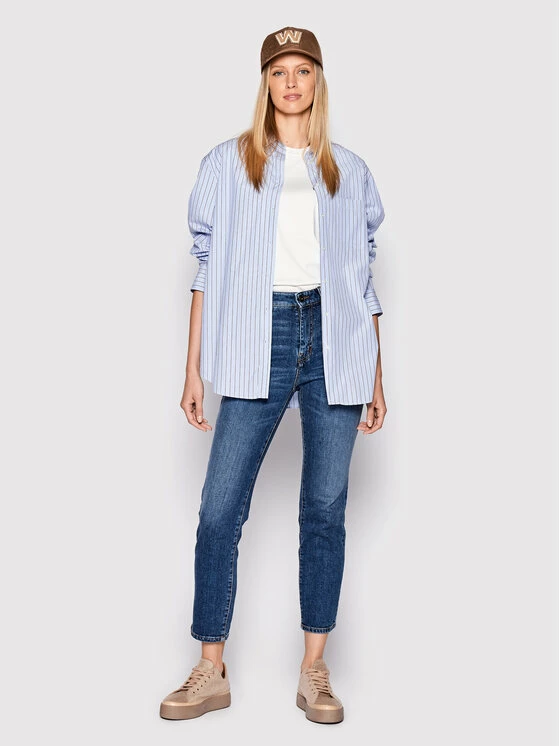 Weekend Max Mara Γυναίκες Casual Πουκάμισα Πουκάμισο Mister 51960229 Μπλε Regular Fit 2 Weekend Max Mara Γυναίκες Casual Πουκάμισα Πουκάμισο Mister 51960229 Μπλε Regular Fit - Image 2