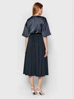 Weekend Max Mara Γυναίκες Καθημερινά Φορέματα Φόρεμα καθημερινό Gel 56260229 Σκούρο μπλε Regular Fit -Max Mara Εκπτώσεις unnamed file 505