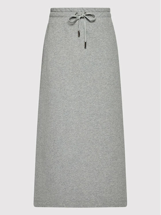 Weekend Max Mara Γυναίκες Midi Φούστα από ύφασμα φούτερ Ottelia 57760329 Γκρι Regular Fit 1 Weekend Max Mara Γυναίκες Midi Φούστα από ύφασμα φούτερ Ottelia 57760329 Γκρι Regular Fit