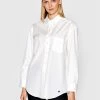 Weekend Max Mara Γυναίκες Casual Πουκάμισα Πουκάμισο Mister 51960229 Λευκό Regular Fit