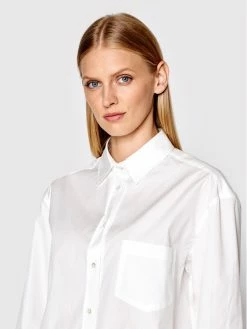 Weekend Max Mara Γυναίκες Casual Πουκάμισα Πουκάμισο Mister 51960229 Λευκό Regular Fit -Max Mara Εκπτώσεις unnamed file 512