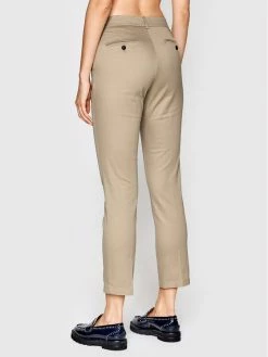 Weekend Max Mara Γυναίκες Υφασμάτινα Παντελόνια Παντελόνι υφασμάτινο Zanna 51360329 Μπεζ Slim Fit -Max Mara Εκπτώσεις unnamed file 526