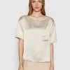 Weekend Max Mara Γυναίκες T-shirts T-Shirt Vetro 59460429 Μπεζ Relaxed Fit