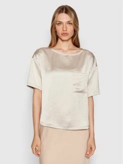 Weekend Max Mara Γυναίκες T-shirts T-Shirt Vetro 59460429 Μπεζ Relaxed Fit