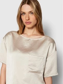 Weekend Max Mara Γυναίκες T-shirts T-Shirt Vetro 59460429 Μπεζ Relaxed Fit -Max Mara Εκπτώσεις unnamed file 537