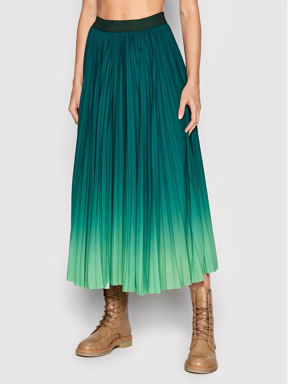 Weekend Max Mara Γυναίκες Midi Πλισέ φούστα Fulcro 51060429 Πράσινο Regular Fit 1 Weekend Max Mara Γυναίκες Midi Πλισέ φούστα Fulcro 51060429 Πράσινο Regular Fit