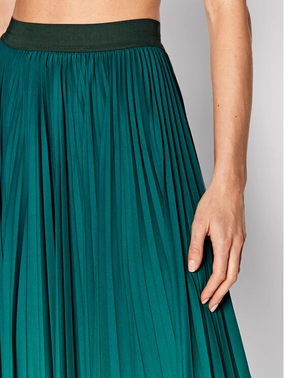 Weekend Max Mara Γυναίκες Midi Πλισέ φούστα Fulcro 51060429 Πράσινο Regular Fit 4 Weekend Max Mara Γυναίκες Midi Πλισέ φούστα Fulcro 51060429 Πράσινο Regular Fit - Image 4