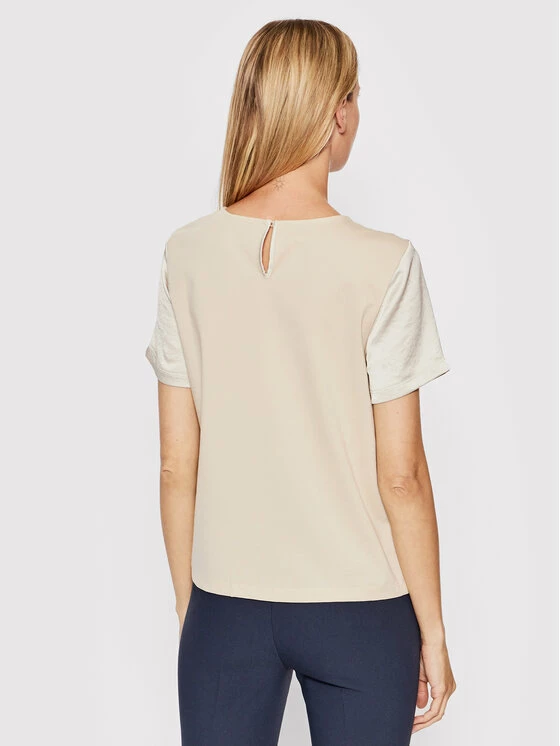 Weekend Max Mara Γυναίκες Μπλουζάκια Μπλουζάκι Nupar 59460329 Μπεζ Regular Fit 3 Weekend Max Mara Γυναίκες Μπλουζάκια Μπλουζάκι Nupar 59460329 Μπεζ Regular Fit - Image 3