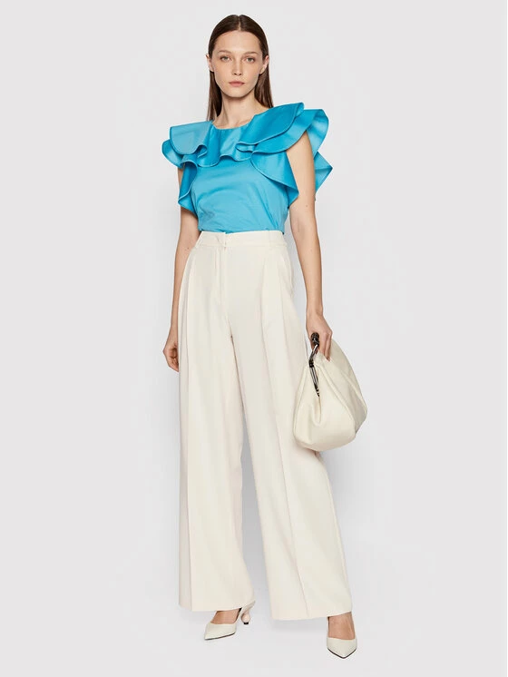 Weekend Max Mara Γυναίκες Μπλουζάκια Μπλουζάκι Onde 59410921 Μπλε Regular Fit 2 Weekend Max Mara Γυναίκες Μπλουζάκια Μπλουζάκι Onde 59410921 Μπλε Regular Fit - Image 2