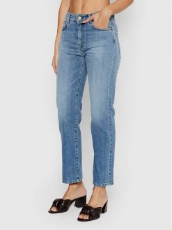 Weekend Max Mara Γυναίκες Straight Leg Τζιν Koala 51810127600 Μπλε Regular Fit