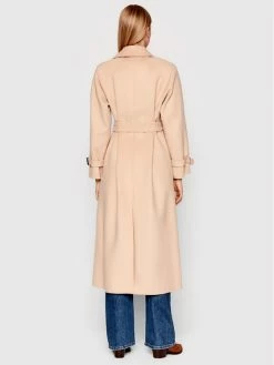 Weekend Max Mara Γυναίκες Μεταβατικά Παλτά Μάλλινο παλτό Belgica 50110227 Μπεζ Regular Fit -Max Mara Εκπτώσεις unnamed file 591