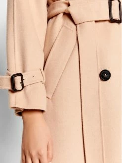 Weekend Max Mara Γυναίκες Μεταβατικά Παλτά Μάλλινο παλτό Belgica 50110227 Μπεζ Regular Fit -Max Mara Εκπτώσεις unnamed file 592