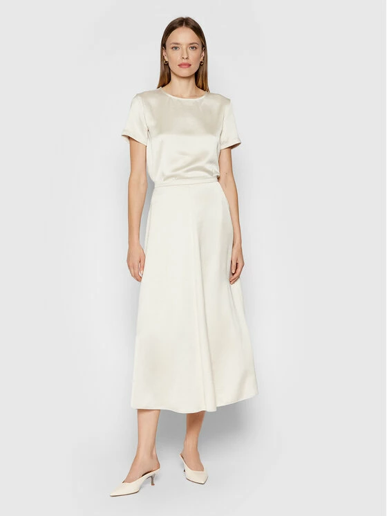 Weekend Max Mara Γυναίκες Midi Φούστα Maxi Babele 51060219 Μπεζ Regular Fit 2 Weekend Max Mara Γυναίκες Midi Φούστα Maxi Babele 51060219 Μπεζ Regular Fit - Image 2