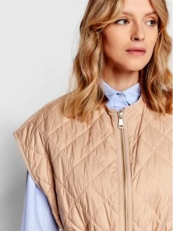 Weekend Max Mara Γυναίκες Γιλέκα Γιλέκο Rubiera 52910127 Μπεζ Regular Fit -Max Mara Εκπτώσεις unnamed file 628