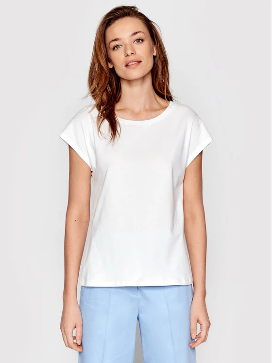 Weekend Max Mara Γυναίκες T-shirts T-Shirt Multie 59410321 Λευκό Regular Fit 1 Weekend Max Mara Γυναίκες T-shirts T-Shirt Multie 59410321 Λευκό Regular Fit