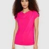 Weekend Max Mara Γυναίκες T-shirts T-Shirt Multid 59410621600 Ροζ Regular Fit