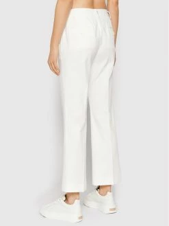 Weekend Max Mara Γυναίκες Παντελόνια Chinos Παντελόνι Chino Zeda 51310227 Λευκό Regular Fit -Max Mara Εκπτώσεις unnamed file 695