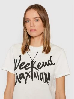 Weekend Max Mara Γυναίκες T-shirts T-Shirt Suvi 59710527 Λευκό Regular Fit -Max Mara Εκπτώσεις unnamed file 710