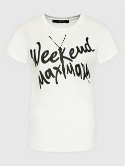 Weekend Max Mara Γυναίκες T-shirts T-Shirt Suvi 59710527 Λευκό Regular Fit -Max Mara Εκπτώσεις unnamed file 711