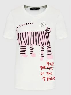 Weekend Max Mara Γυναίκες T-shirts T-Shirt Suvi 59710527 Λευκό Regular Fit -Max Mara Εκπτώσεις unnamed file 731