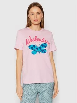 Weekend Max Mara Γυναίκες T-shirts T-Shirt Suvi 59710527 Ροζ Regular Fit