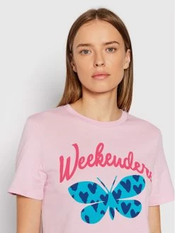 Weekend Max Mara Γυναίκες T-shirts T-Shirt Suvi 59710527 Ροζ Regular Fit -Max Mara Εκπτώσεις unnamed file 735