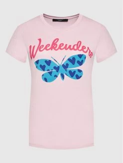 Weekend Max Mara Γυναίκες T-shirts T-Shirt Suvi 59710527 Ροζ Regular Fit -Max Mara Εκπτώσεις unnamed file 736